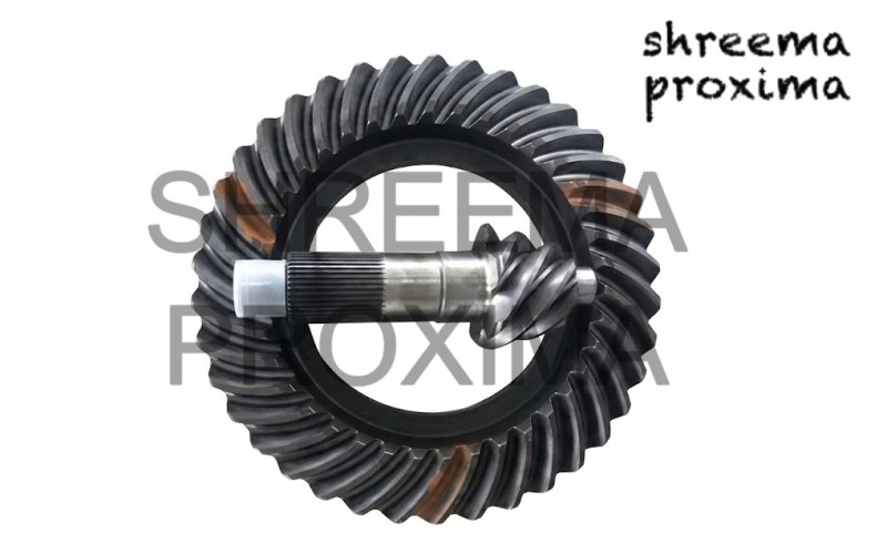 Crown wheel & Pinion Kubota Single Spline - Spline Ratio: 9x39